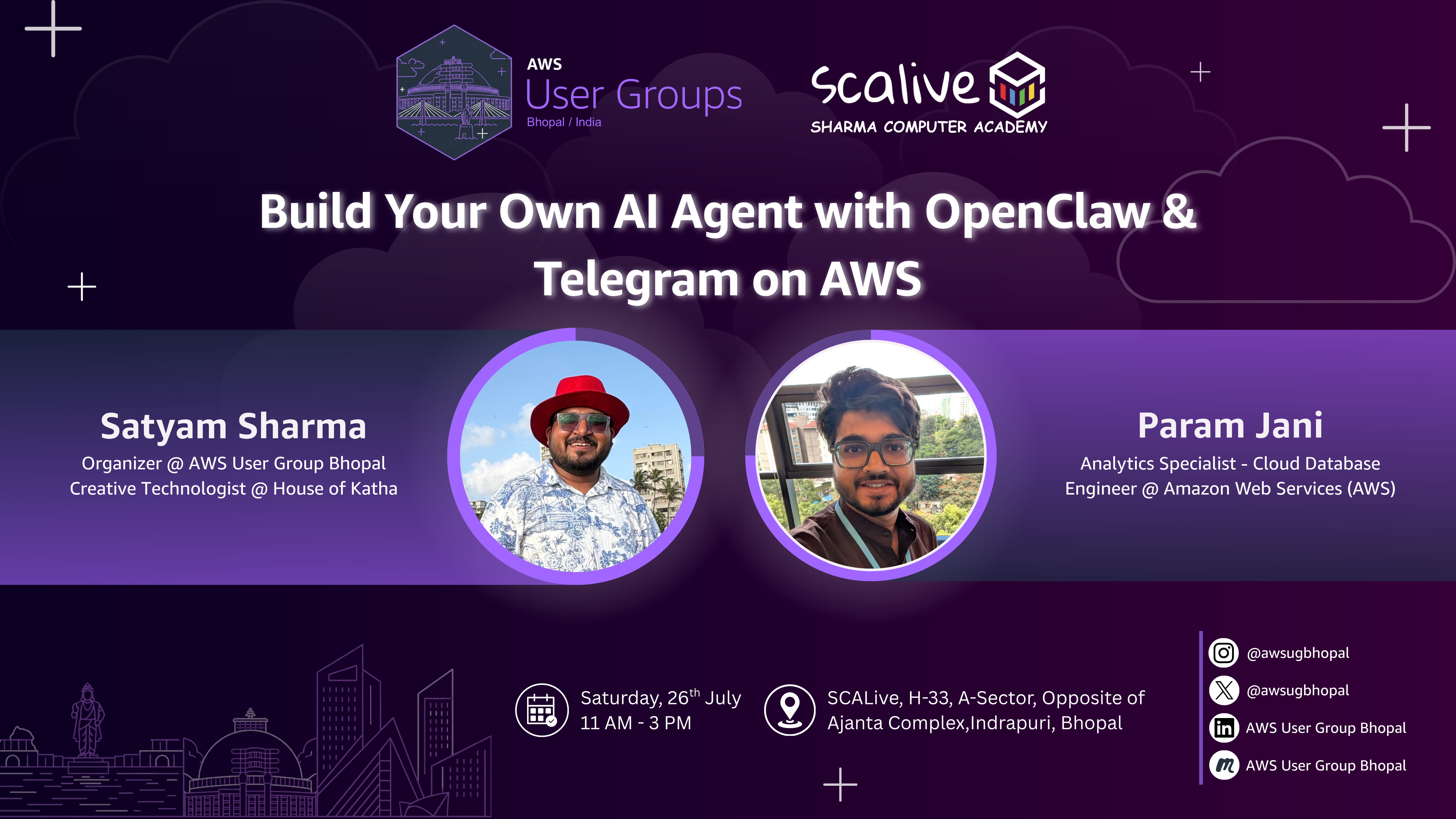 Build Your Own AI Agent with OpenClaw & Telegram on AWS